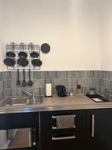 Eldhús eða eldhúskrókur á Wotel