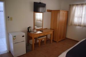 Kuchyň nebo kuchyňský kout v ubytování Central Hotel Omaruru
