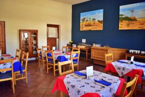 Restaurace v ubytování Central Hotel Omaruru