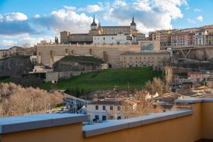 Nespecifikovaný výhled na destinaci Toledo nebo výhled na město při pohledu z hotelu