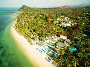 Letecký snímek ubytování Villa Limoncello - 300 meters to Ban Tai beach