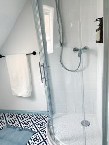 Koupelna v ubytování Ferienhaus Feni