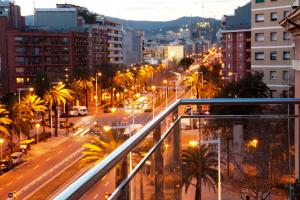 Výhľad na mesto Barcelona alebo výhľad na mesto priamo z apartmánu