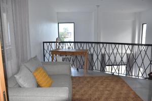 Istumisnurk majutusasutuses Cap Sud Apartment