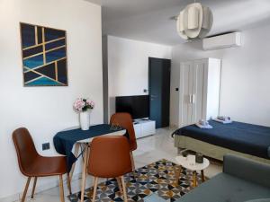 Postel nebo postele na pokoji v ubytování Apartment Augustini