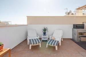 Balkón alebo terasa v ubytovaní Ático 2 terrazas junto al mar by Rent Me