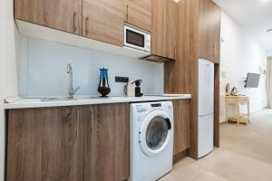 Kuchyňa alebo kuchynka v ubytovaní Apartamento céntrico en la calle Cruz Verde, 10