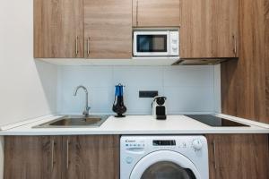Kuchyňa alebo kuchynka v ubytovaní Apartamento céntrico en la calle Cruz Verde, 10