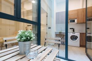 Kuchyňa alebo kuchynka v ubytovaní Apartamento céntrico en la calle Cruz Verde, 10