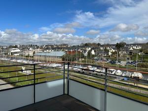 Výhľad na mesto Vannes alebo výhľad na mesto priamo z apartmánu