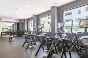 Fitness center at/o fitness facilities sa Hollywood 1BR w Gym Pool Spa nr Sunset Blvd LAX-201