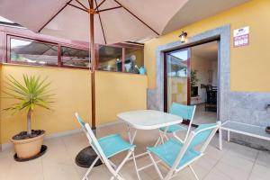 Patio nebo venkovní prostory v ubytování Apartamento Tazacorte