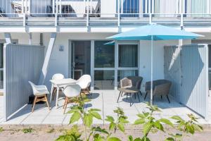 Balkón nebo terasa v ubytování Haus Seeblick Wohnung 12 Easy Ocean
