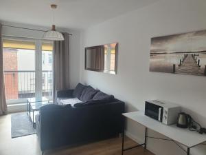 Χώρος καθιστικού στο Apartament Skarbowa & Parking