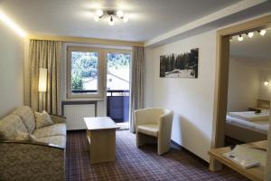 Χώρος καθιστικού στο Hotel Landle