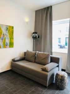 Ein Sitzbereich in der Unterkunft Loft in Wien