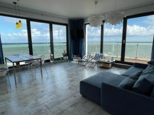 Część wypoczynkowa w obiekcie Apartament Morski przy Latarni