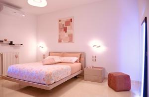 Postel nebo postele na pokoji v ubytování B&B 5 Lune