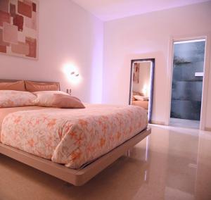 Postel nebo postele na pokoji v ubytování B&B 5 Lune