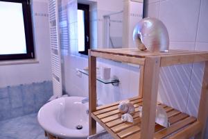 Koupelna v ubytování B&B 5 Lune