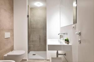Koupelna v ubytování Cosy and Modern Apartment Portu Frailis