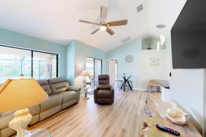 Χώρος καθιστικού στο Magnolia Way Retreat