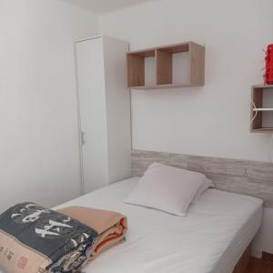 Katil atau katil-katil dalam bilik di Empuriabrava Vue Mer