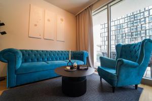 A seating area at The View 1