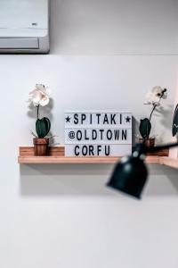 Certifikát, ocenenie alebo iný dokument vystavený v ubytovaní Spitaki @Old Town Corfu!