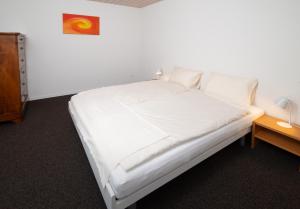 Postel nebo postele na pokoji v ubytování Hotel Ochsen Rapperswil/BE