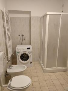 A bathroom at Casa Levante
