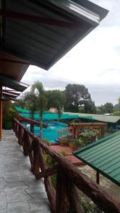 a resort with a pool and a water park at Villa Lenda Resort - San Manuel, Pangasinan 