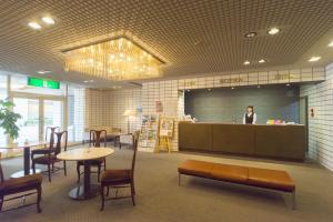 Istumisnurk majutusasutuses Sky Hotel Uozu Annex