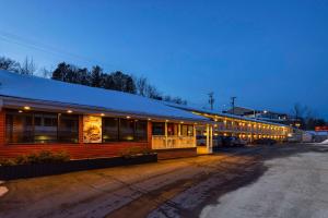 Byggnaden som hotellet ligger i