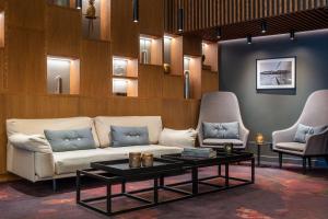 Posezení v ubytování Radisson Blu Scandinavia Hotel, Oslo + 37 fotografií