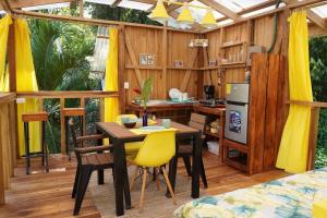 Kuchyň nebo kuchyňský kout v ubytování La Chascona