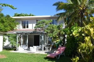 Zahrada ubytování Villa du Lagon