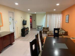 Posezení v ubytování Quinta Maria Luisa / Tenextepec, Atlixco, Puebla
