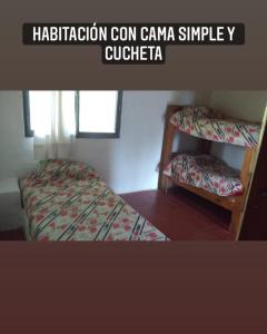 Ένα ή περισσότερα κρεβάτια σε δωμάτιο στο Complejo “El Límite” +2 φωτογραφίες