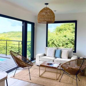 Posezení v ubytování CASA FERDI 2, Logement entier avec piscine privée