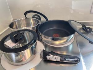 Una cocina o cocineta en 雅・小涌谷　温泉別荘　Miyabi Kowakudani Hopspring Villa