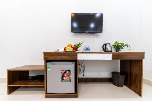 Köök või kööginurk majutusasutuses Đà Lạt Cao Nguyên Hotel