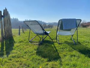 Fotografie z fotogalerie ubytování Roulottes des terres de la chouette v destinaci Champnétery