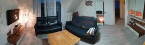 Posezení v ubytování Ferienwohnung 24 Oben Rechts 4 Zimmer + 5 fotografií