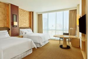 Ліжко або ліжка в номері The Westin Lima Hotel & Convention Center