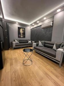 Posezení v ubytování Istanbul Suites Residance Super Lux 2+1/B