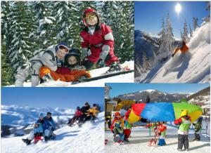 Villa Edelweiss - 3 to 6 Guests - private use of indoor pool, sauna and garden terrace v zimě