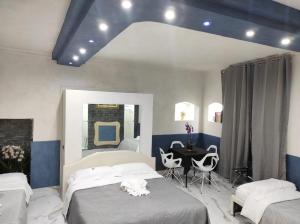 Postel nebo postele na pokoji v ubytování PRESTIGE casa vacanze