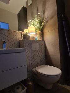 Posnania Comfort Apartment, free parking, self check-in 24h tesisinde bir banyo