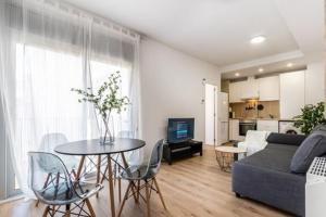 Posezení v ubytování Acojedor y exclusivo loft by Lofties